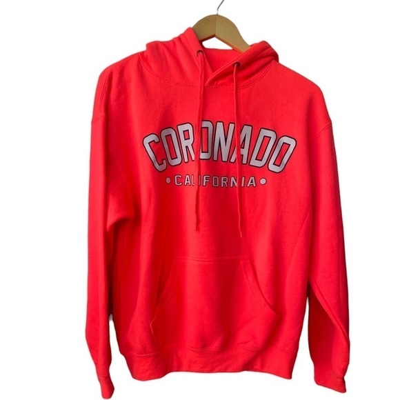 Coronado California Women's Red Hoodie - Picture 1 of 7